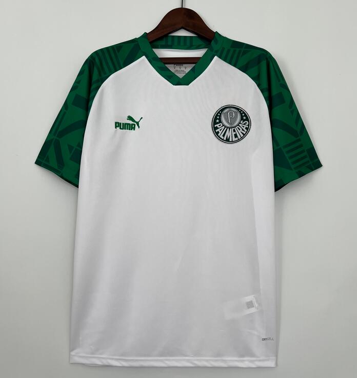 Palmeiras Kit White Green Pre-Match Training Shirt 2023/24